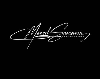 Diseño de logotipos de firma personalizados, logotipos escritos a mano, logotipos de marca de agua