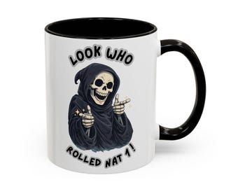 Taza de café para juegos / Mira quién rodó Nat 1 Apto para lavavajillas y microondas
