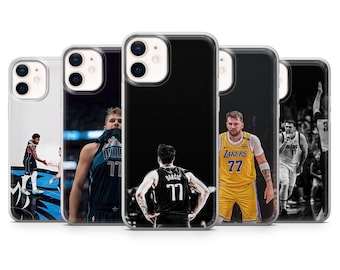 Luka Doncic Phone Case NBA Kyrie Irving Cover for iPhone 17Pro, 16, 15, 14, 13, 12, Samsung S25, S24, S23, A16, A56 Pixel 10