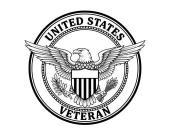 Military Logo's, Army, Navy, Air Force, Marines, Space Force, Coast Guard, Veteran SVG Files (Digital Download)