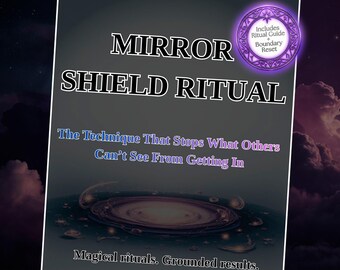 Mirror Shield-ritueel: een gids om je energie te beschermen en je grenzen te versterken
