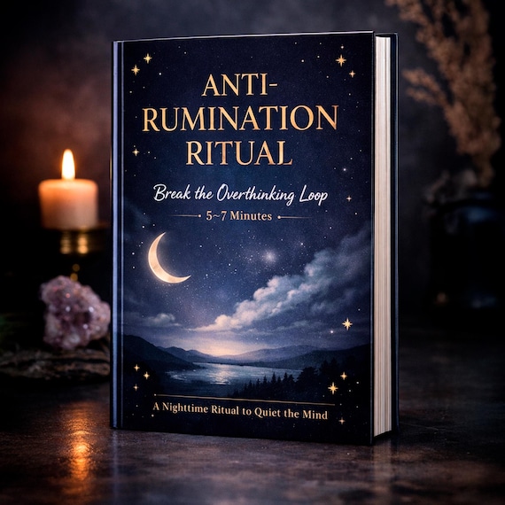 Stop Overthinking Ritual – Anti-Rumination Reset for Mental Clarity