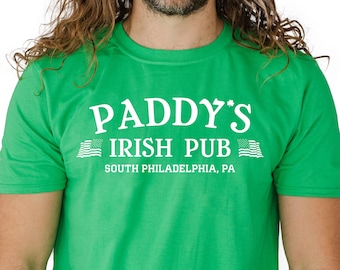 Paddy's Irish Pub T-Shirt  Funny Philadelphia St. Patrick's Day Tee
