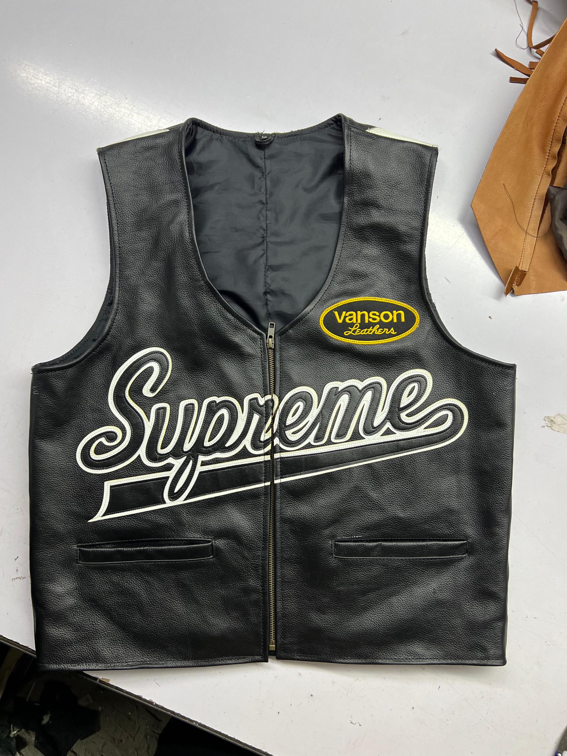 Vanson Leather Vest - Etsy