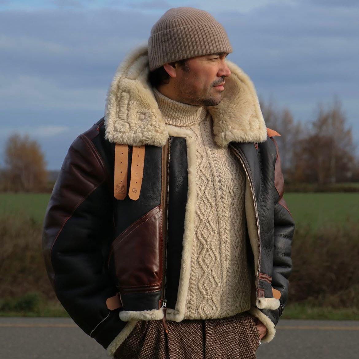 Shearling ジャケット ヴィンテージジャケット Vintage leather 