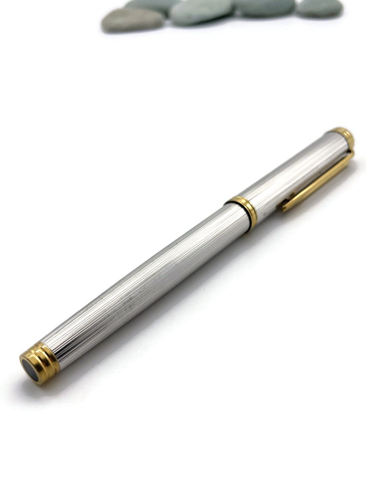 筆記具 waterman k18 750 Waterman Ideal Fountain Pen Solid Silver 750 18K Nib 325