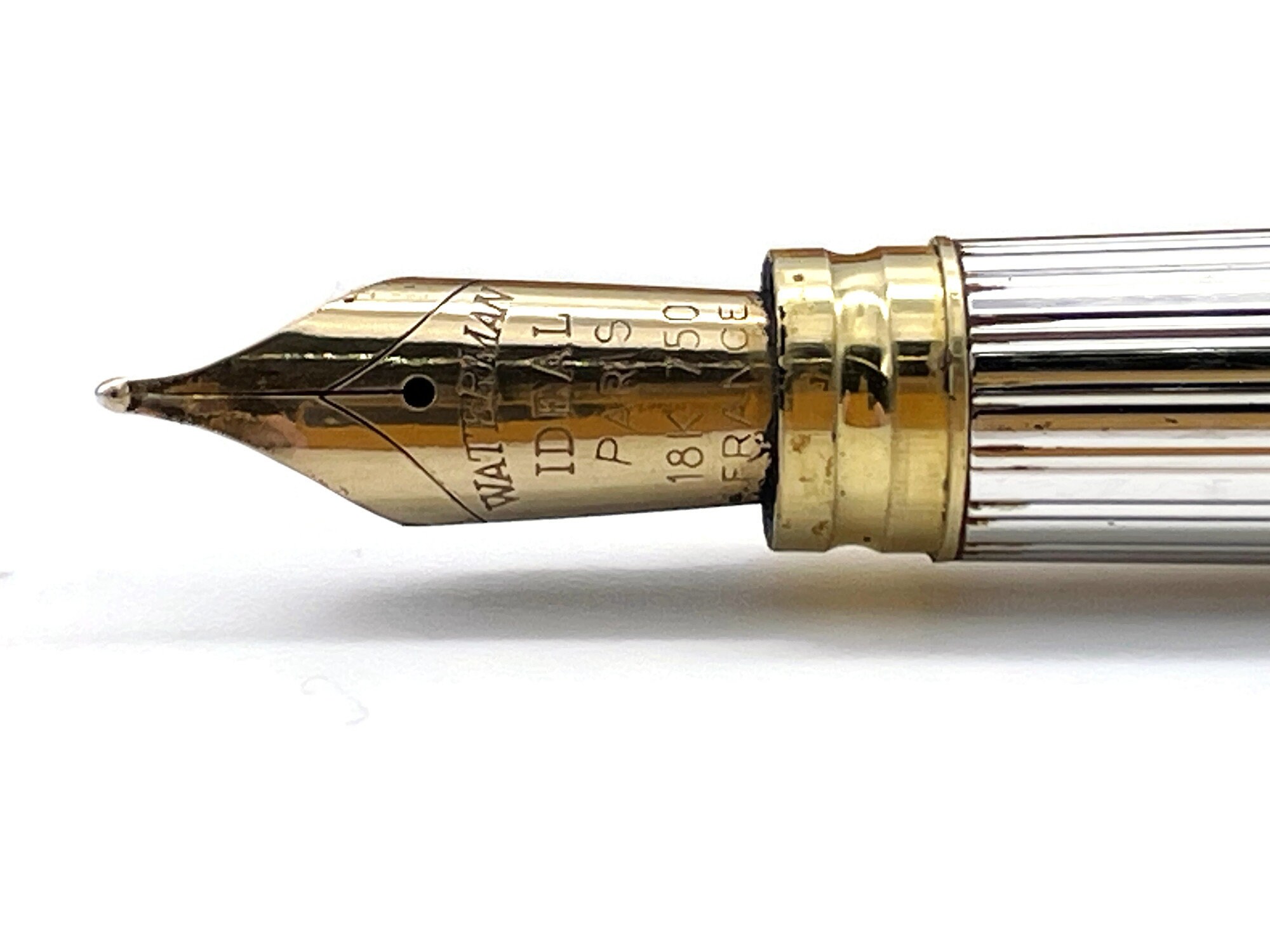 ウォーターマン ル・マン100 IDEAL 18K 750 ソリッドシルバー ウォーターマン ル・マン100 IDEAL 18K 750 ソリッドシルバー