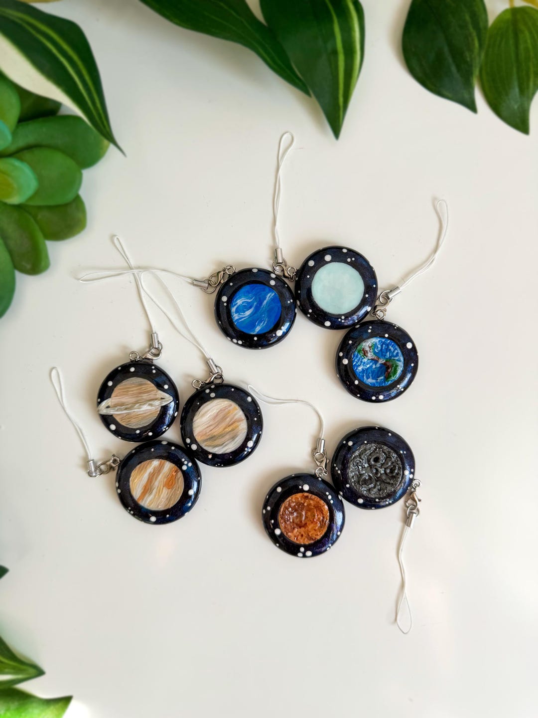 Solar System Rotation Gift Planet Keychain – Handmade Solar System Charm | Space Lover| Astronomy ...