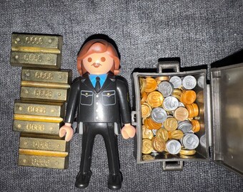 PLAYMOBIL WESTERN BANK VINTAGE 3422 (Gebraucht) in Weissbad für CHF 62