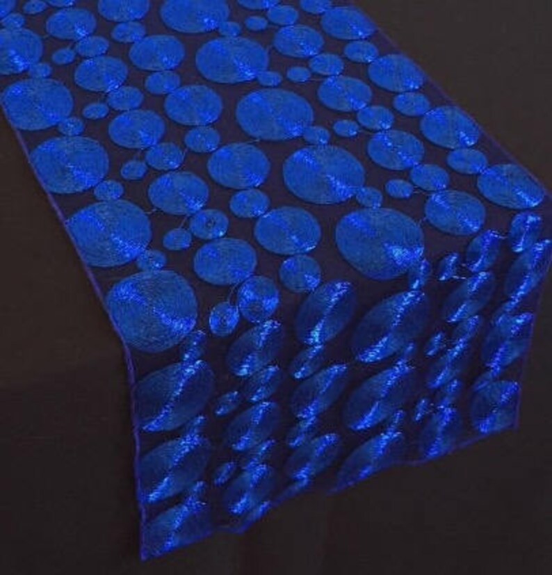 Royal Blue Table Runner Constellation Wedding Table Runner Etsy