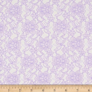 Lace Table Runner -  Lavender -  14&quot; WIDE - SELECT A SIZE For Length - more colors available