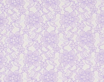 Lace Table Runner -  Lavender -  14" WIDE - SELECT A SIZE For Length - more colors available