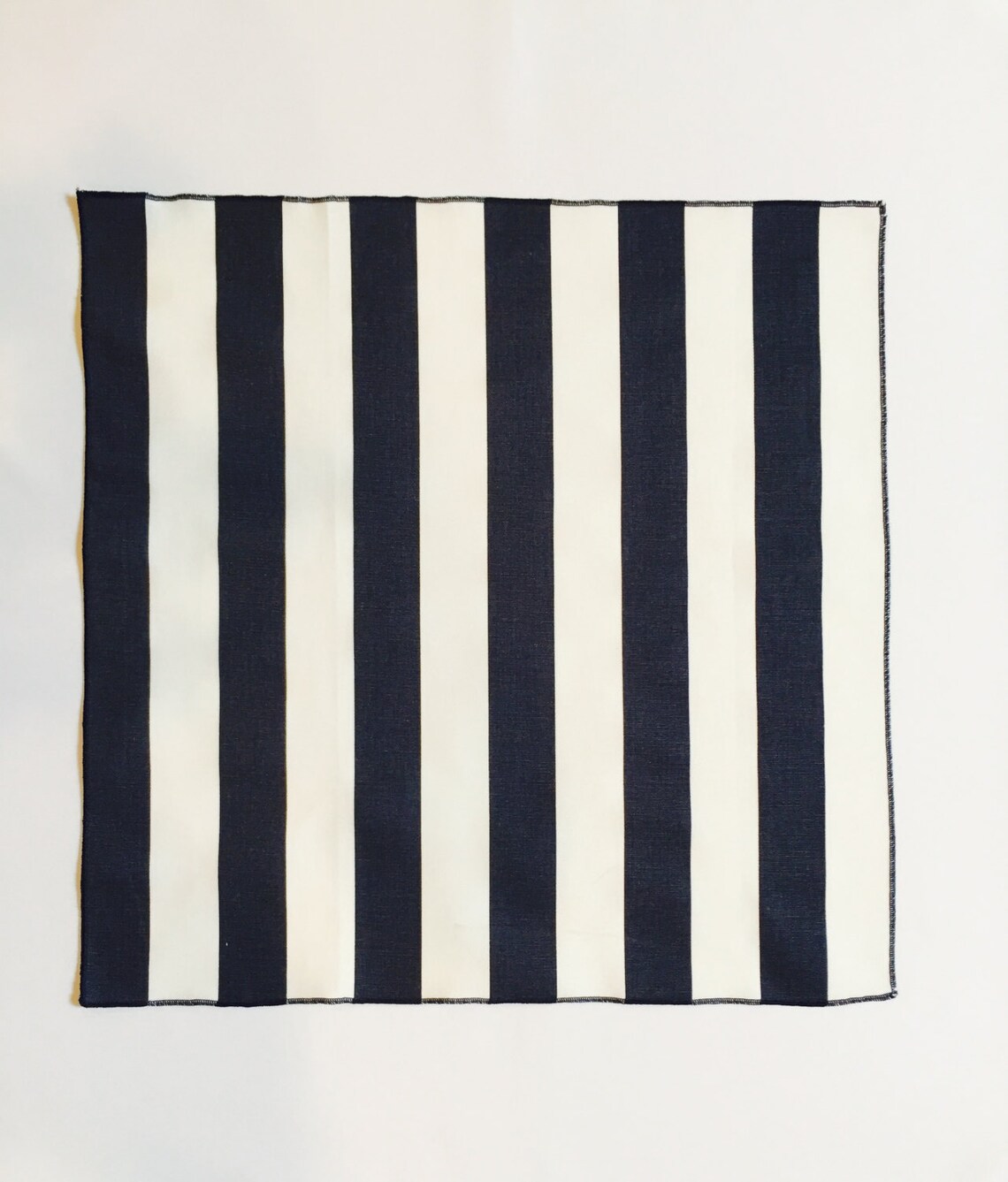 Napkins Navy Blue and White Stripe SELECT A SIZE Etsy