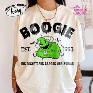 Nightmare Before Christmas Characters shirt, Vintage Disneyland Halloween shirt, Disneyland Halloween shirt, Disneyland Family Matching Tee image 2