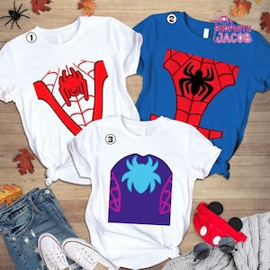 Disneyland Spidey And Amazing Friends Halloween Costume Shirt, Gwen Stacy Spidey Spin Superhero Halloween Party Shirt, Halloween 2026 Shirt image 1