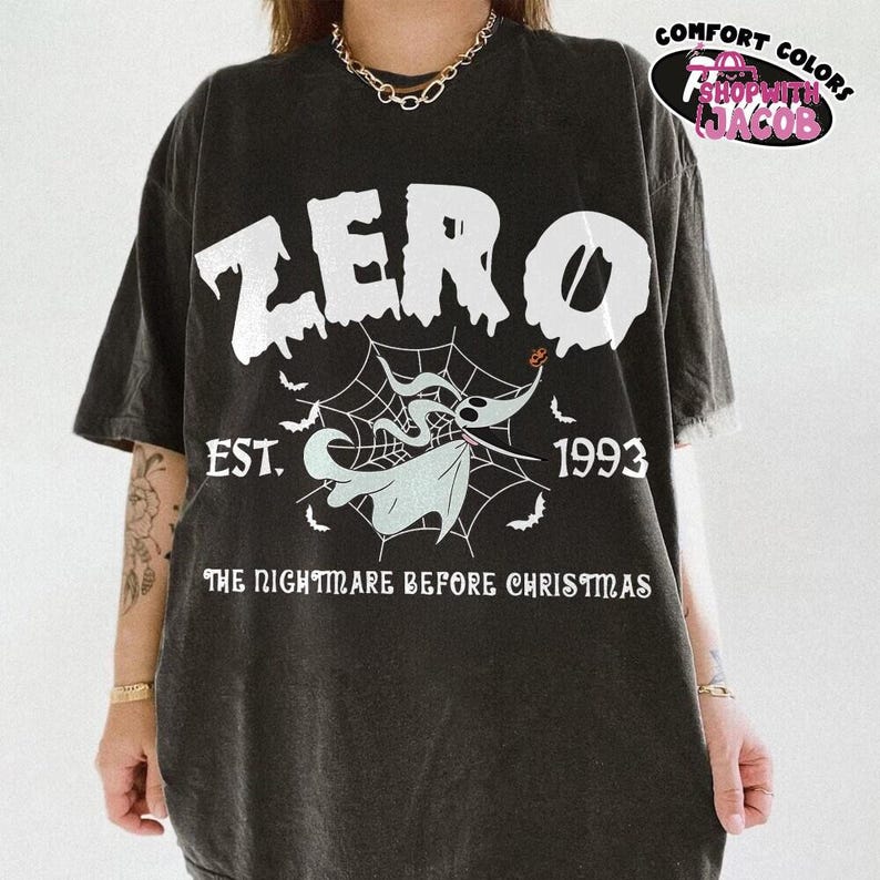 Nightmare Before Christmas Characters shirt, Vintage Disneyland Halloween shirt, Disneyland Halloween shirt, Disneyland Family Matching Tee image 3