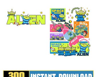 Toy Story Aliens Neon Pizza Planet Take Out Flyer png, Magic Kingdom png, Pizza Planet png-bestand, bijpassende familie-uitje png, Toy Story png