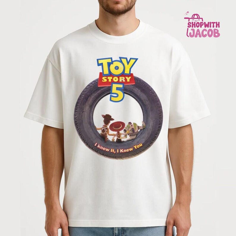 Vintage Toy Story 5 I Knew It I Knew You Shirt, Disneyland Family Vacation Shirt, Retro Pixar Gift, Woody Buzz Lightyear Jessie image 4