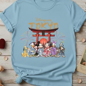 Disneyland Tokyo Shirt, Disney Matching Family Tee, Disneyland Japan Trip Shirt, Disneyland Vacation 2026 Tee, Mickey and Friends image 4