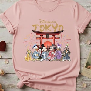 Disneyland Tokyo Shirt, Disney Matching Family Tee, Disneyland Japan Trip Shirt, Disneyland Vacation 2026 Tee, Mickey and Friends image 3
