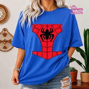 Disneyland Spidey And Amazing Friends Halloween Costume Shirt, Gwen Stacy Spidey Spin Superhero Halloween Party Shirt, Halloween 2026 Shirt image 2