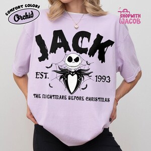 Nightmare Before Christmas Characters shirt, Vintage Disneyland Halloween shirt, Disneyland Halloween shirt, Disneyland Family Matching Tee image 5