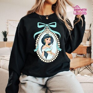 Retro Disneyland Princess Shirt, Coquette Disneyland Princess Tee, Disneyland Girl Trip Tee, Disneyland Group Shirt, Disneytrip Shirt image 4