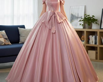 sachin and babi light blue dress Azazie Saige Champagne Stretch Satin Bridesmaid Dresses