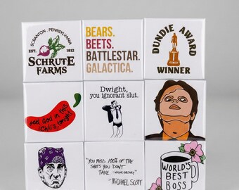thumbnail image 2 of The Office Dwight Schrute Wanted Poster Magnet - Funny Fridge Magnet For Fans, 2x3 Inches 2 of 5