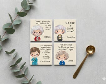Golden Girls Magnet Set