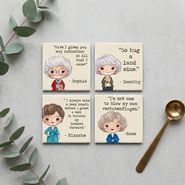 Gouden magneetset meisjes