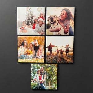 Custom Photo Magnets – Personalized Keepsake Gift, 2x2 Square image 4