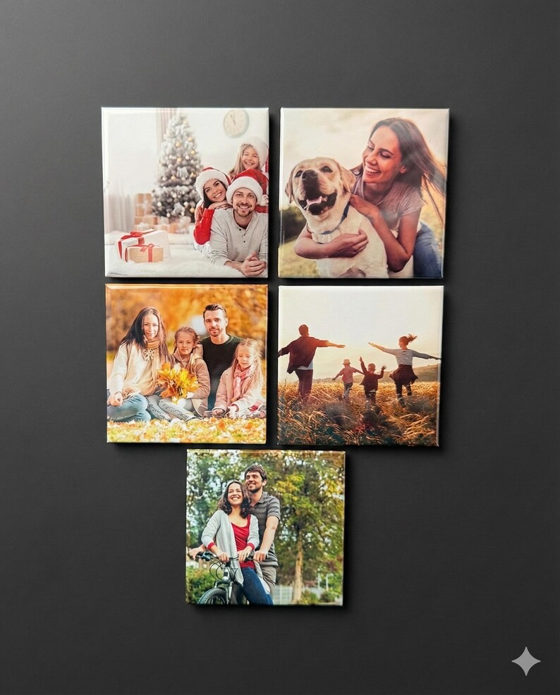 Custom Photo Magnets – Personalized Keepsake Gift, 2x2 Square image 4
