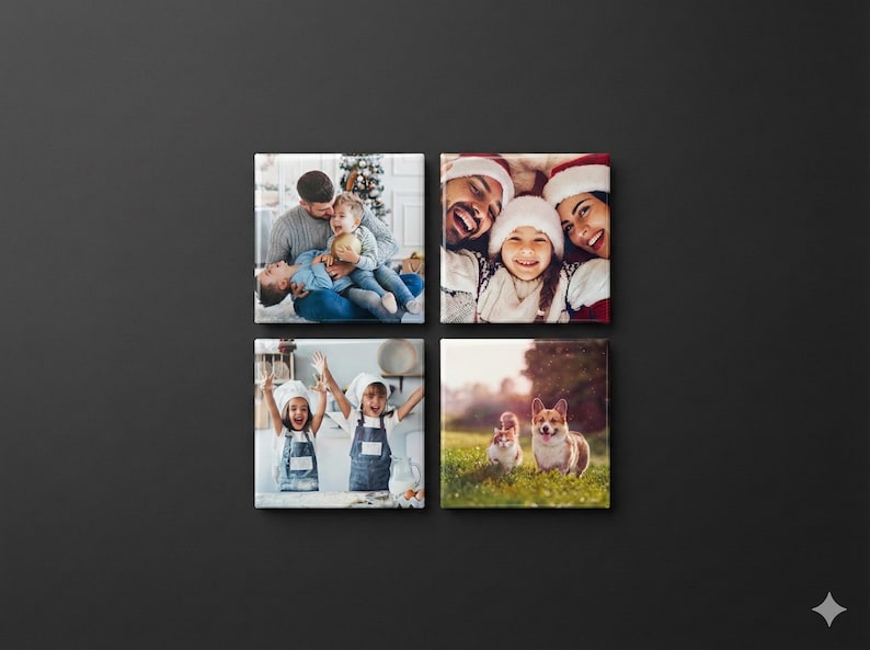 Custom Photo Magnets – Personalized Keepsake Gift, 2x2 Square image 5