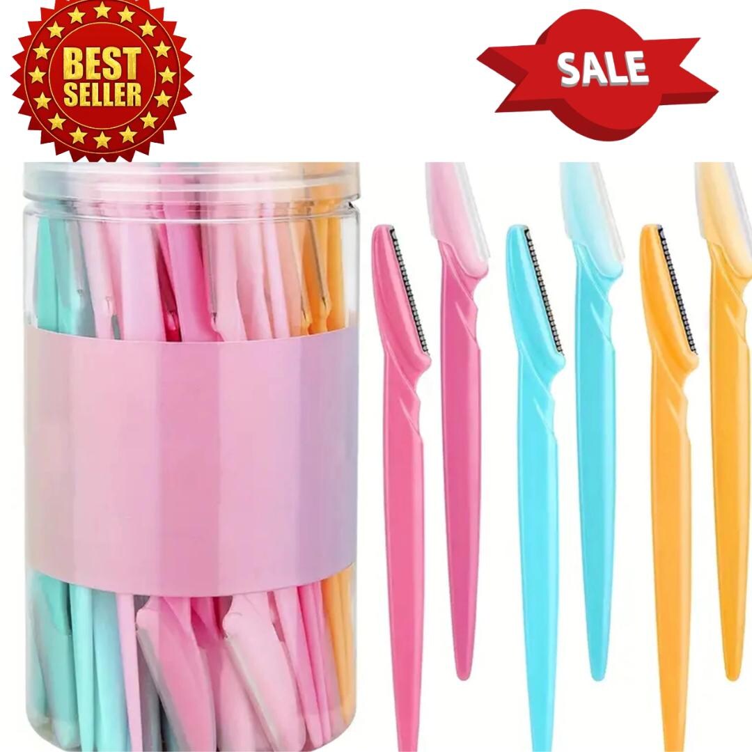 Brow and Face Razor Set, Hair Trimmer Shaver With Cover (5pcs) - Etsy