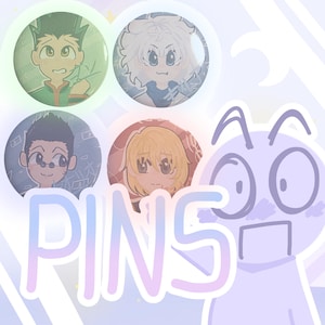 Hunter X Hunter Pin - Etsy