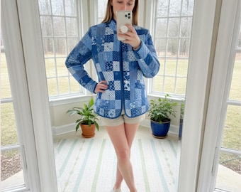 Quilted Jacket Sewing Pattern | Beginner Friendly, Sizes XXS-4XL (Instant Download)