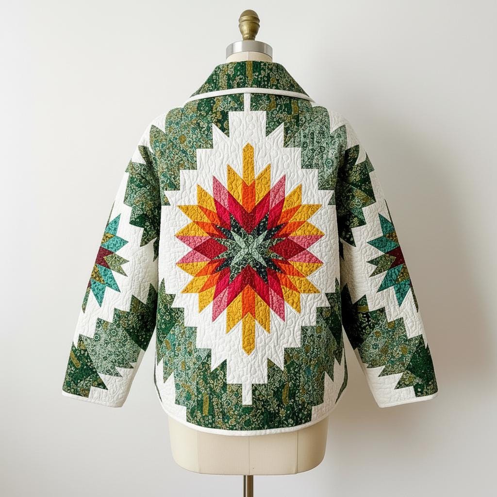Jacket With Patterns Artful Quilted Jacket Sewing Pattern | Beginner Friendly, Sizes XXS-5XL ...
