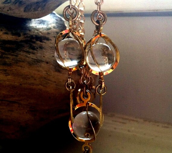 Genuine Pools of Light Rock Quartz Crystal Neckla… - image 3