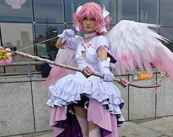 Madoka Kaname Angel, Cosplay Costume, Outfit, Anime, Expo Events