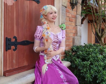 Rapunzel-The Princess, Cosplay Costume, Outfit, Anime, Expo Events