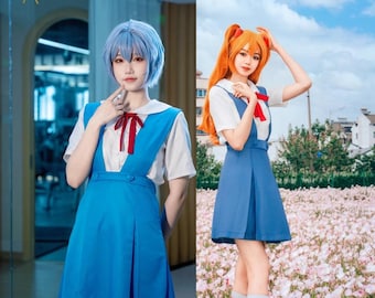 Nurse Asuka Langley and Rei Ayanami, Cosplay Costume Outfit, Anime Events, Character Outfit