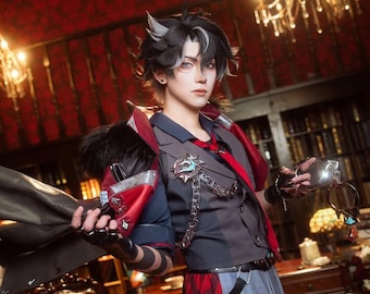 Wriothesley Anime Cosplay Costume – Full Outfit for Expo & Conventions