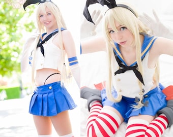 Shimakaze, tenue de cosplay, ensemble de costumes, événements cosplay anime