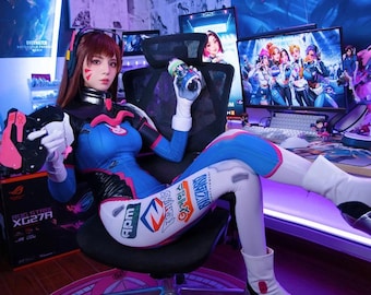 D-V-A 0ver Watch Cosplay Outfit – Complete Anime Costume for Conventions