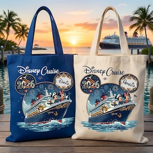 Dcl Cruise Tote - Etsy
