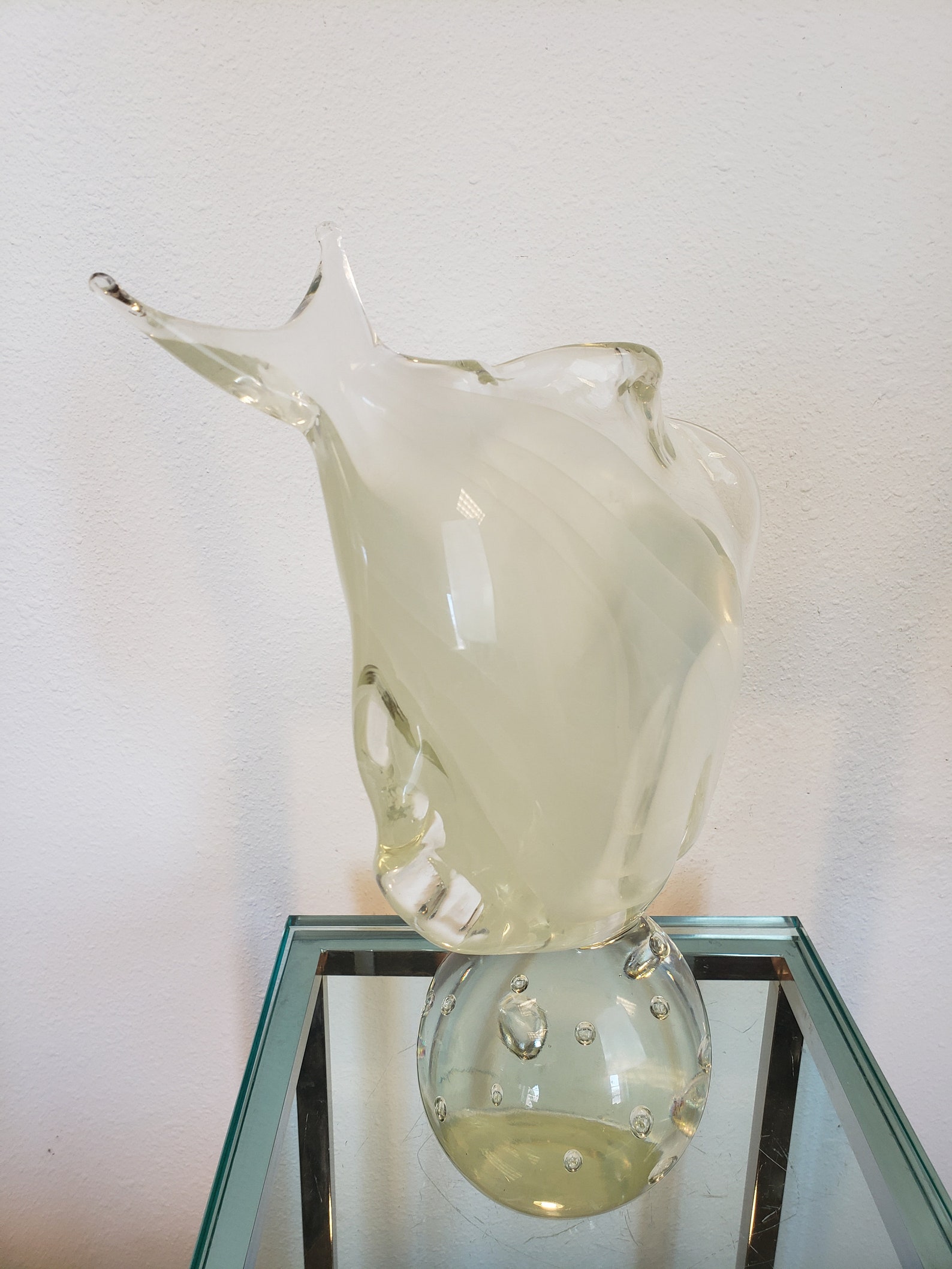 Murano Glass Fish Sculpture / Artisan Signed / Vetri Etsy