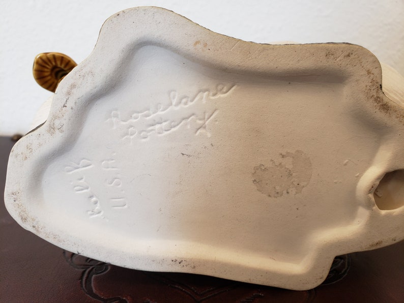 Roselane Pottery Pasadena California / Duck Figurine With Etsy