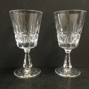 Waterford Crystal Barware ~ Kylemore Water Goblets Set of 2 ~ Vintage Waterford Cut Crystal Pair ~ Crafted in Ireland ~ VintageSouthwest