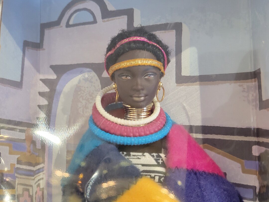 Princess of South Africa Barbie Unused in Box Barbie Dolls of the World 2002 Princess Collection